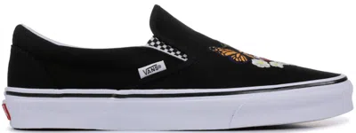 Pre-owned Vans Slipon (women's) Sneakers In Floral/checker