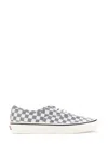 Vans Authentic Checkerboard-print Trainers In Blue
