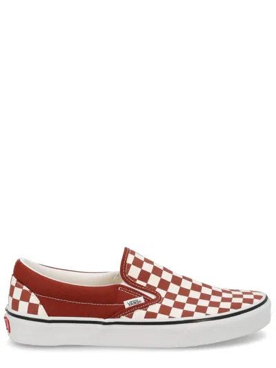 Vans Bordeaux Canvas Sneaker In Burgundy