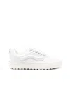 Vans White Knu Skool Mte-1 Sneakers In White