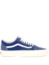 Vans Suede And Textile Comfycush Old Skool Blue In Blue/blue