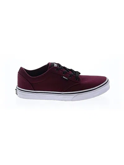 Pre-owned Vans Kids' Sneakers In Burgundy