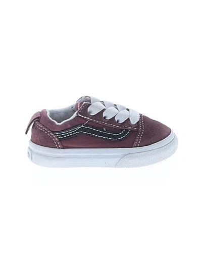 Pre-owned Vans Kids' Sneakers In Burgundy