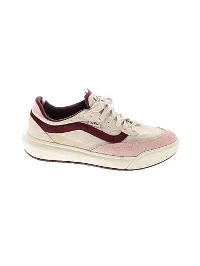 Pre-owned Vans Sneakers In Burgundy