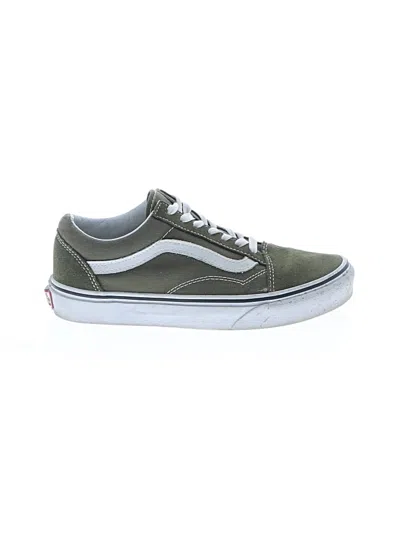 Pre-owned Vans Sneakers In Green