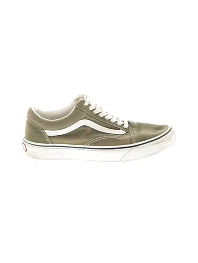 Pre-owned Vans Sneakers In Green