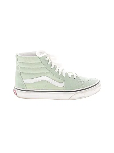 Pre-owned Vans Sneakers In Green