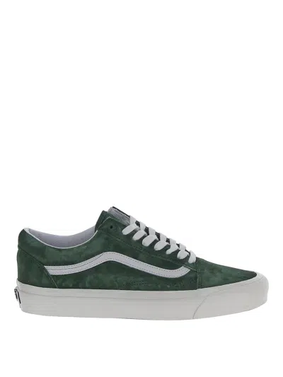 Vans Sneakers In Pig Suede Douglas Fir