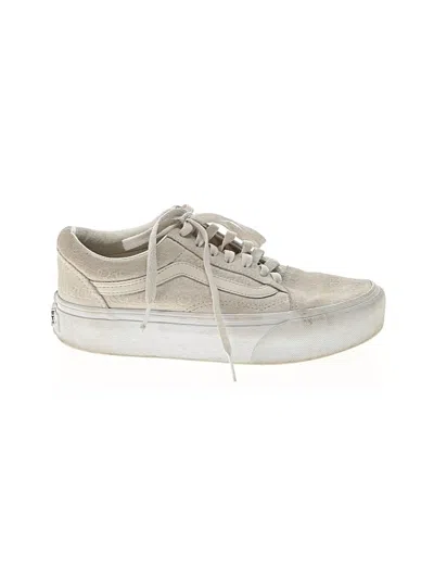Pre-owned Vans Sneakers In Ivory