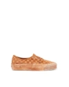 Vans Lx Dip Dye Checkerboard Authentic Reissue In Orange