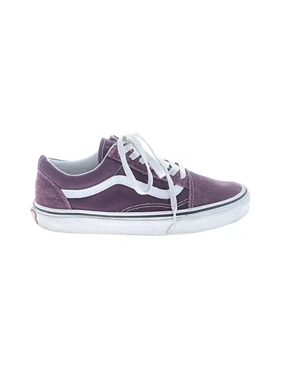 Pre-owned Vans Sneakers In Purple