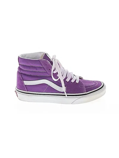 Pre-owned Vans Sneakers In Purple