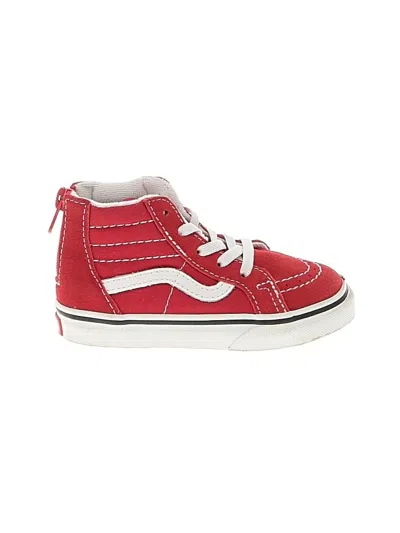 Pre-owned Vans Kids' Sneakers In Red