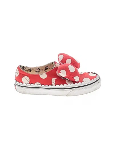 Pre-owned Vans Sneakers In Red