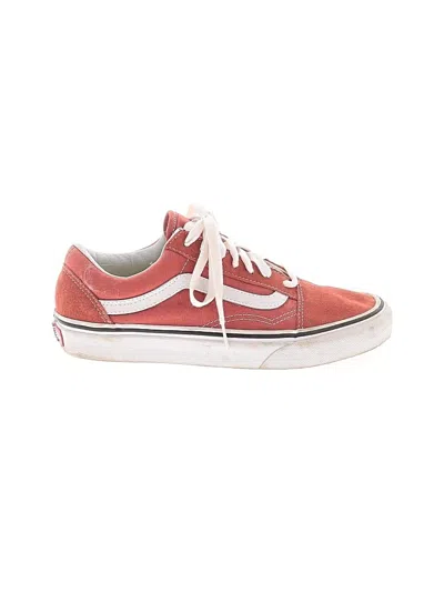 Pre-owned Vans Sneakers In Red