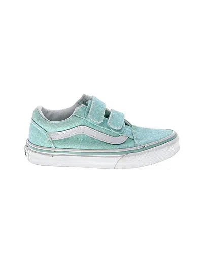 Pre-owned Vans Kids' Sneakers In Teal