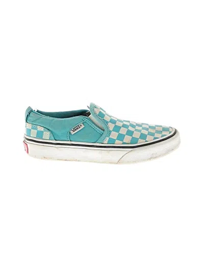 Pre-owned Vans Kids' Sneakers In Teal