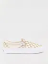 Vans Classic Checkerboard Slip On Sneakers Checkerboard Eucalyptus In Animal Print