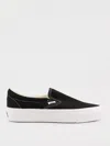Vans Knu Slip Man Sneakers Black Size 12 Soft Leather In Black