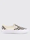 Vans Lx Slip-on Reissue98 Sneakers In Beige Canvas In Black