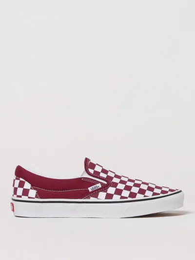 Vans Sneakers  Men Color Burgundy