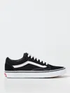 Vans Old Skool Womens Canvas Low Top Skate Shoes In Black