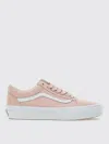 Vans Lx Old Skool Pink Suede Sneakers In Pink