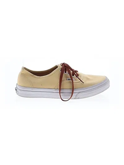 Pre-owned Vans Sneakers In Yellow