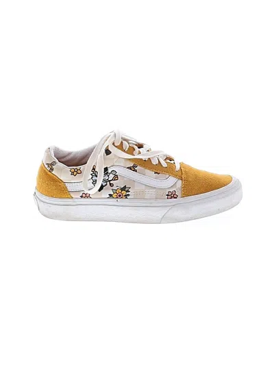 Pre-owned Vans Sneakers In Yellow