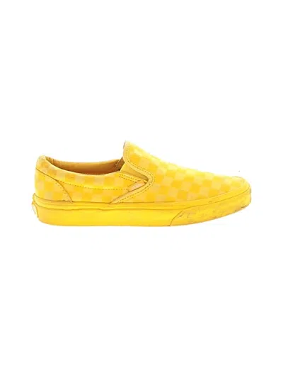 Pre-owned Vans Sneakers In Yellow