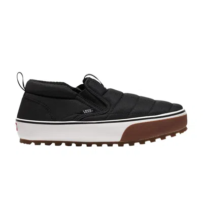 Pre-owned Vans Snow Lodge Slipper Mid Mte 'black'