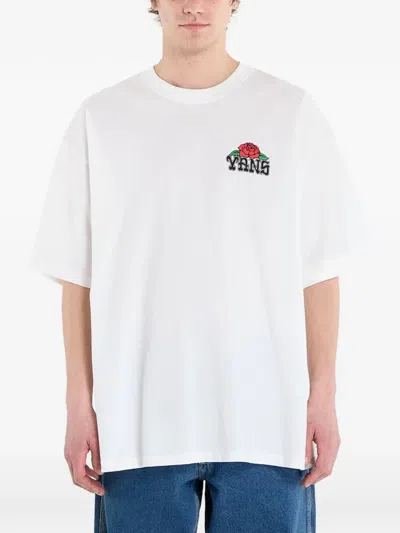 Vans So Long Reaper Graphic-print T-shirt In White