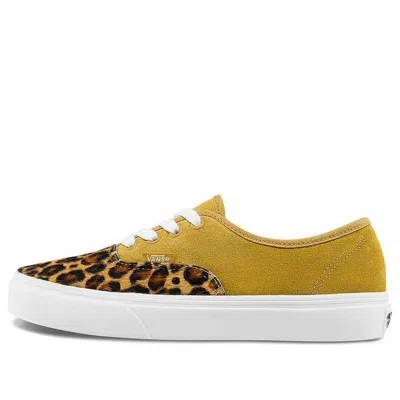 Vans Soft Suede Authentic 'yellow Brown' In Multi