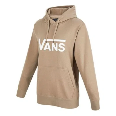 Vans Solid Color Logo Printing Unisex Khaki In Brown