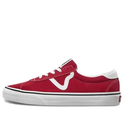 Vans Soprt Skate Sneakers Old Skool Shoes 'white Red'