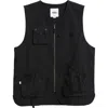 Vans Spade Utility Vest In Black