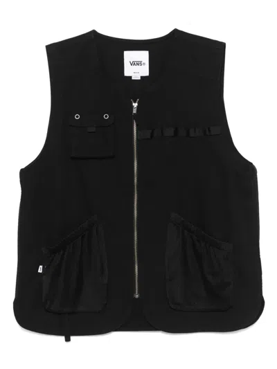 Vans Spade Vest In Black