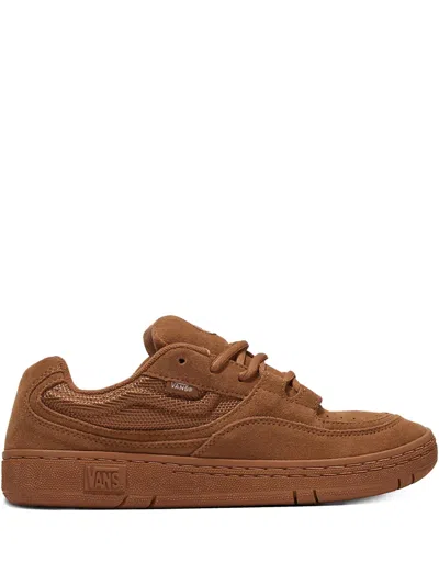 Vans Speed Suede Sneakers In Brown