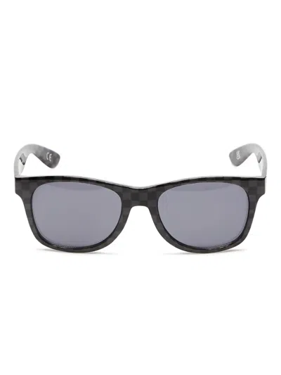 Vans Spicoli 4 方格太阳眼镜 In Black