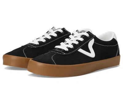 Vans Sport Low Athletic Shoes Black/gum : In Multi