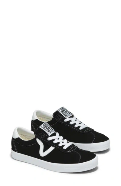 Vans Sport Low Sneaker In Black/ White