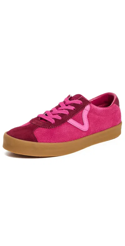Vans Sport Low Sneakers Color Pop Raspberry Rose In Pink