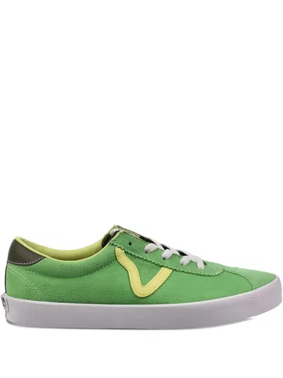 Vans Sport Low Suede Sneakers In Green
