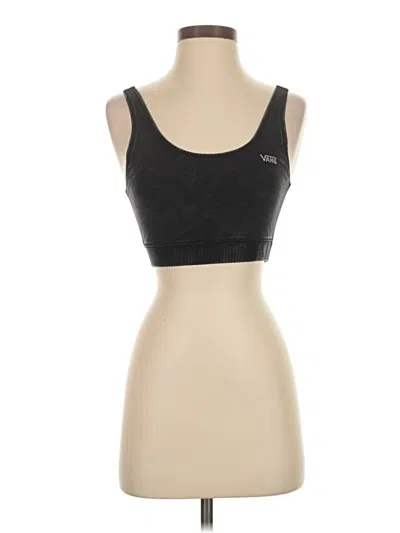 Pre-owned Vans Sports Bra In Black
