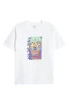 Vans Spray Layer Graphic T-shirt In White