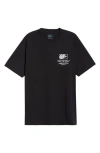 Vans Stacked Hi Cotton Graphic T-shirt In Black