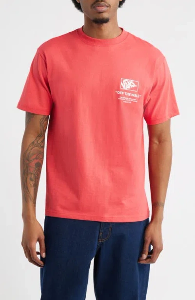Vans Stacked Hi Cotton Graphic T-shirt In Pink