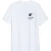 Vans Stacked Hi Logo Cotton Graphic T-shirt In White