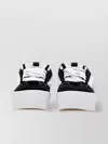 Vans Stacked Platform Sneakers Pull Tab In Black