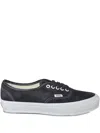 Vans Stitched Sneakers In Black